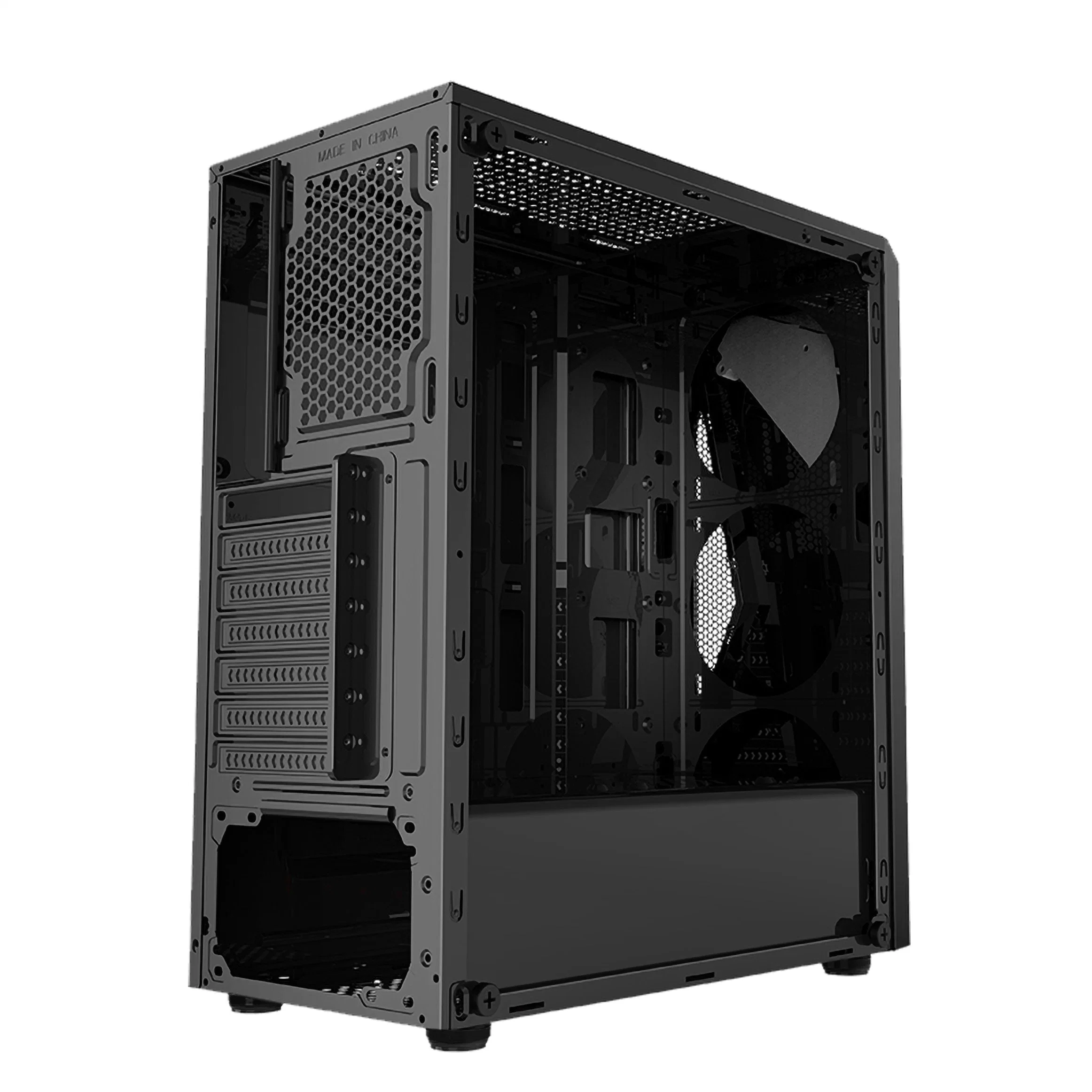 Schönes Design ATX Computer Teile Gaming PC Gehäuse mit LED Streifen