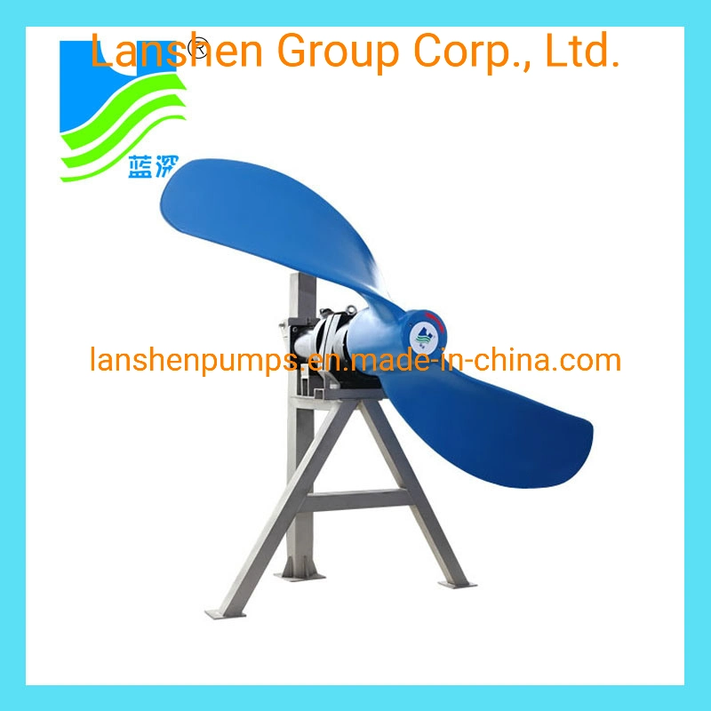 Submersible Centrifugal Slow Speed Propeller Mixer (QJB) , 1.5kw-7.5kw