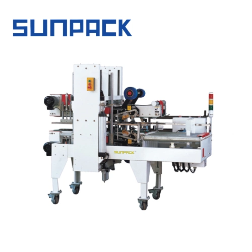 Sunpack Automatic Edge Sealing Case Sealer Carton Sealer Packaging Machine