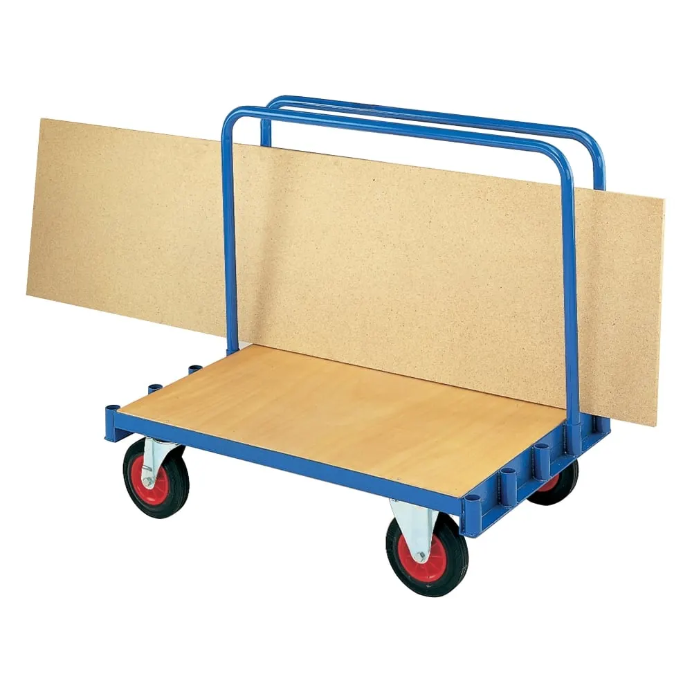 Manutention de produits industriels lourds cadre en acier au carbone plate-forme pliable de 400 kg Chariot