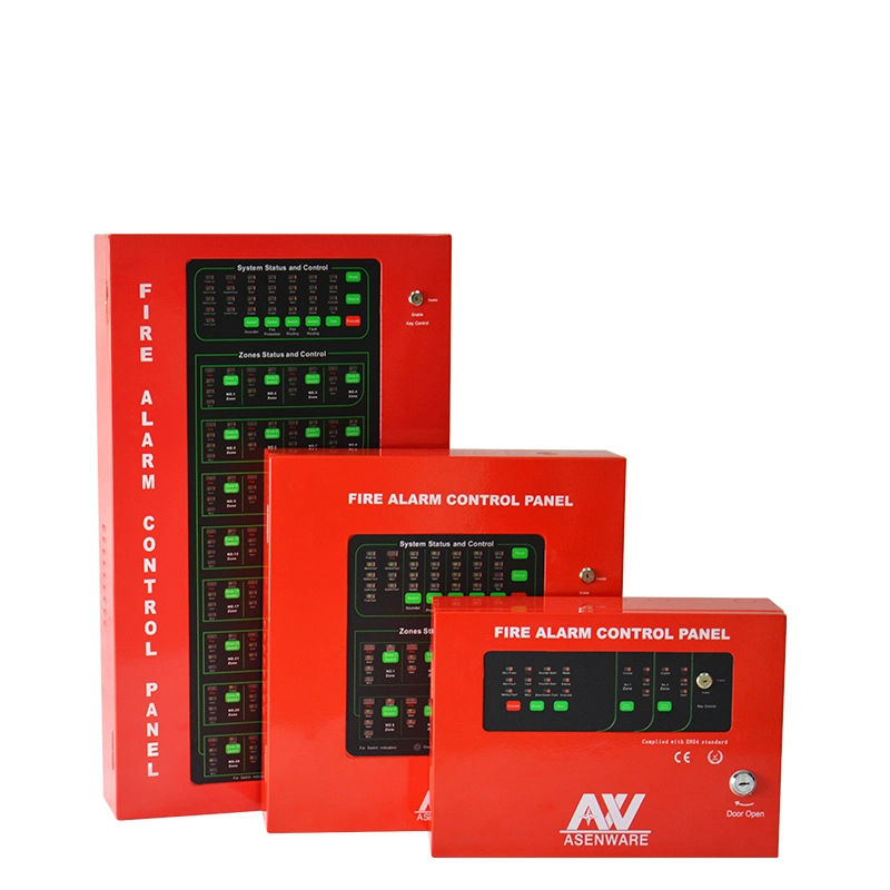 Многофункциональная Asenware обычных панель управления пожарной сигнализации 8 зоны