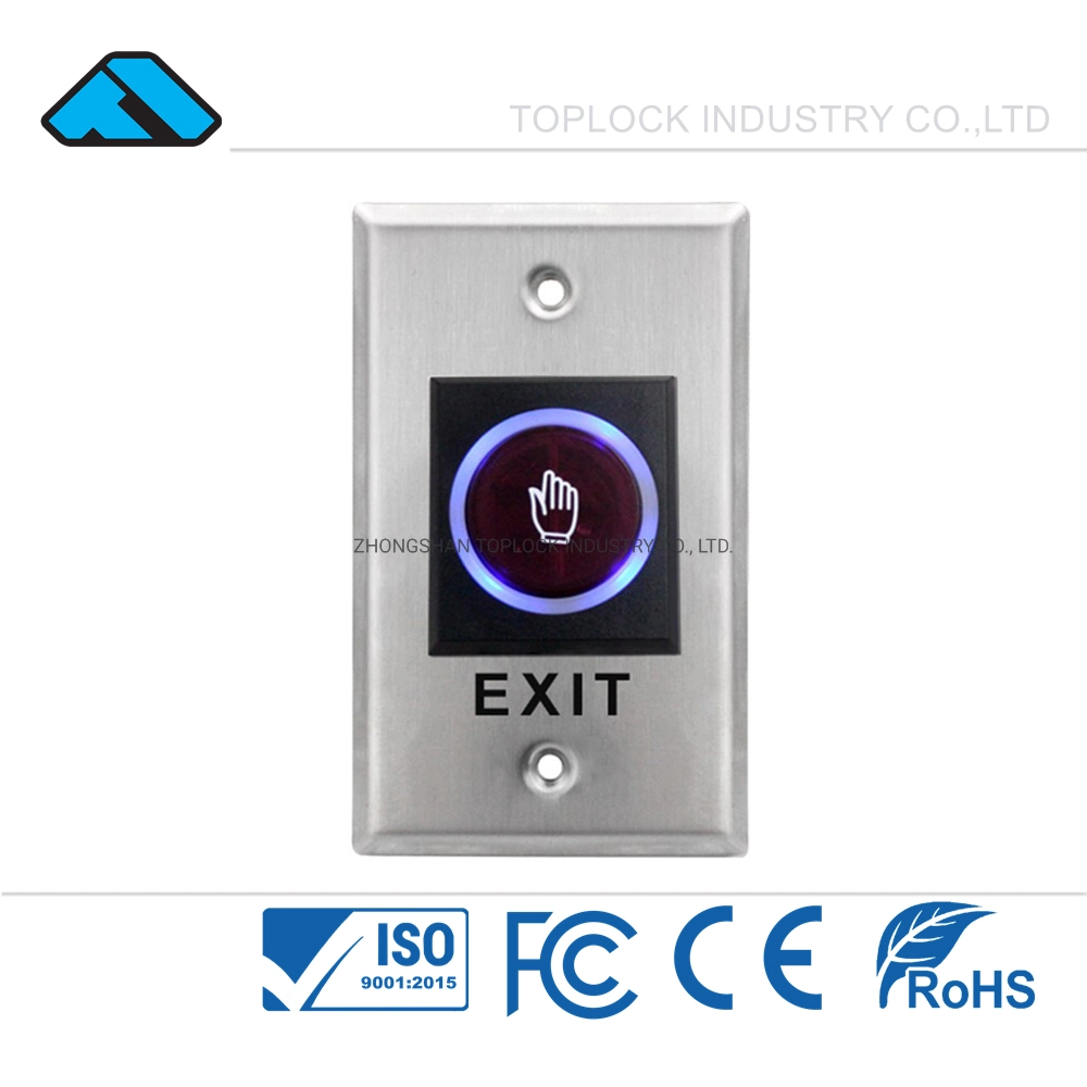 Electric Door Lock No Touch Exit IR Button