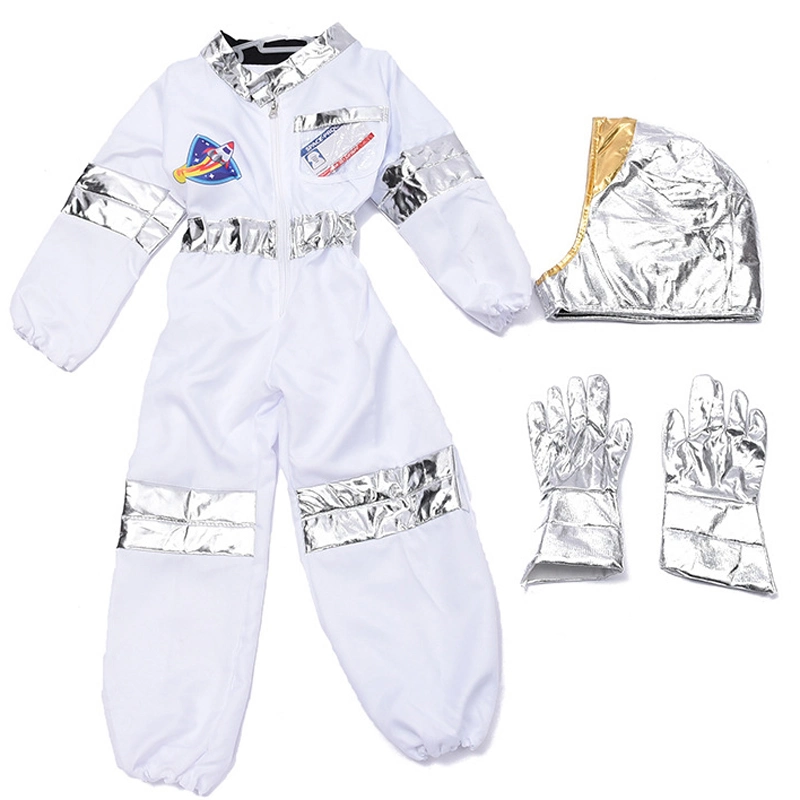 Children Cosplay Astronaut Space Costumes Suit Role Playing Toy Carnival Interesting Halloween Kids Party Costume