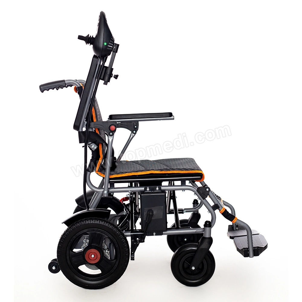 Health Care Products Folding 12ah Nattery Power Electric Wheelchair for Disabled People