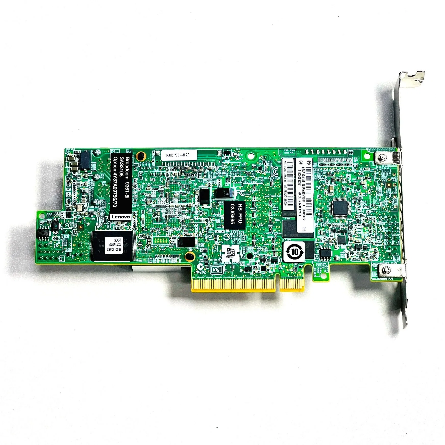 for Thinksystem RAID 730-8I 1GB Flash Pcie 12GB Adapter Card