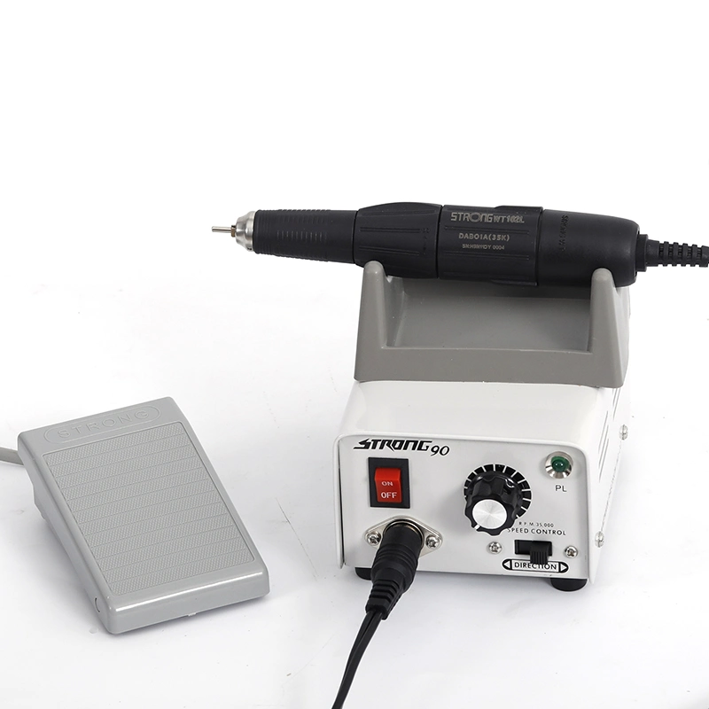 Dental Micromotor 90 Dental Laboratory Equipment Strong Polishing Tool 102L Contra Angle Handpiece