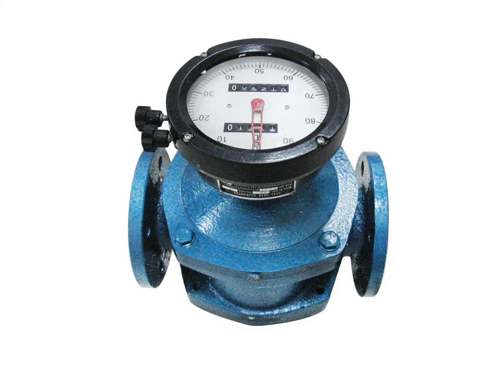 3 Inch Pipe High Viscosity Oval Gear Flow Meter for Crude Oil