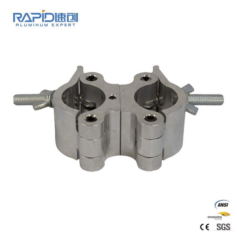 Scaffolding Truss Aluminum Scaffolding Fixed or Swivel Clamp Coupler