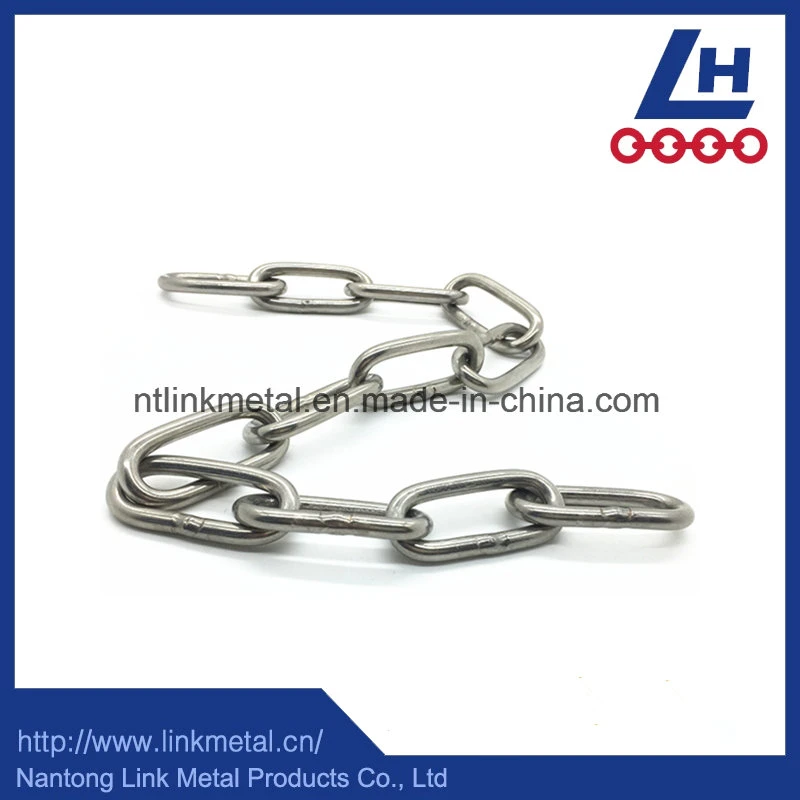 G30 Stainless Steel DIN766 Proof Coil Chain