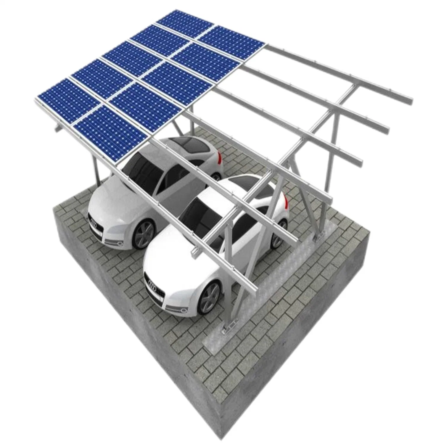 High quality/High cost performance  Solar Carport Mounting with Waterproof Structure Carport System