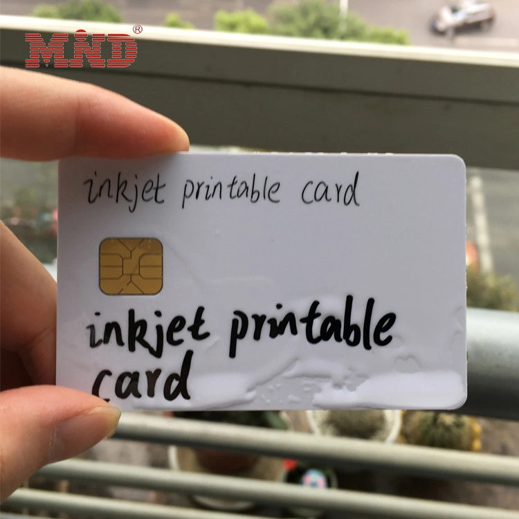 ID de PVC en plastique vide de la carte des cartes de visite imprimables jet d'encre