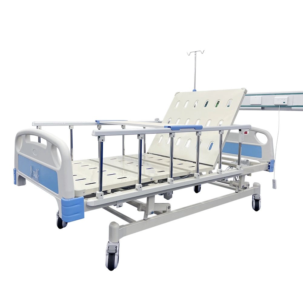 China Plastic ABS Two Function Electric Prices Manual Hospital ICU Bed Mcf0008