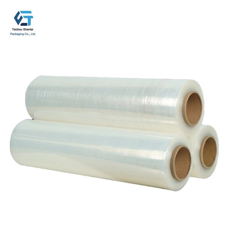 2023 Neues Design Zähigkeit Transparente Stretch-Film Jumbo Roll Verpackung Materials12