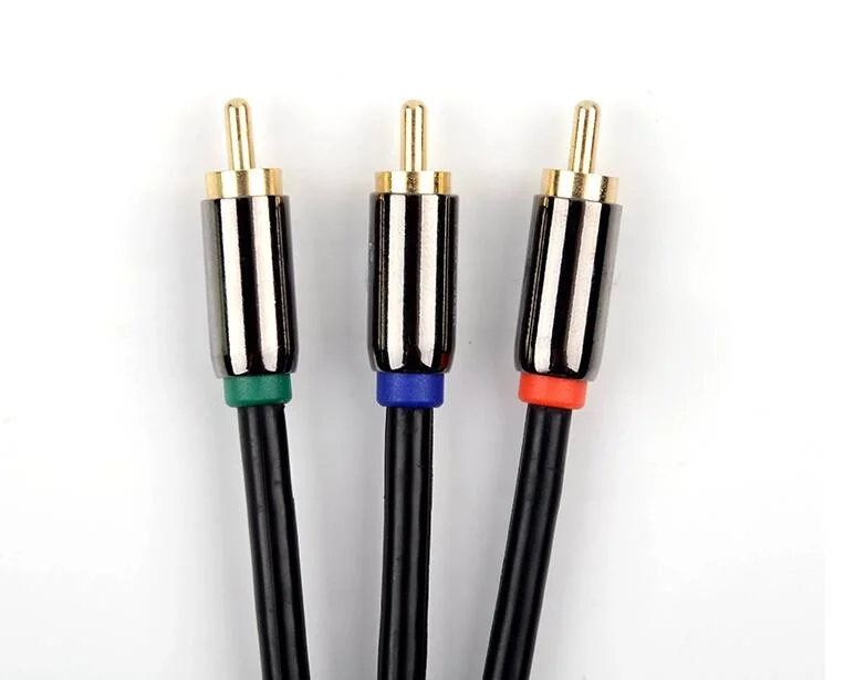 RCA Cable, 2 RCA to 2 RCA, with Metal Shell Assembly