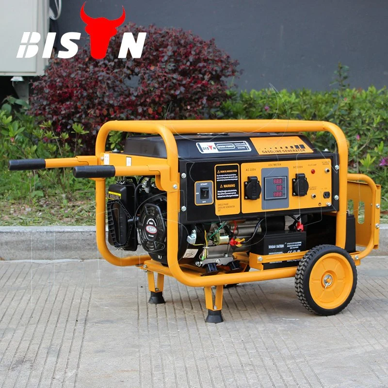 China 3-4kw 4kVA Small Gasoline/Petrol Generator Set with Handle&Wheels