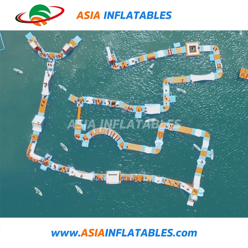 The Largest Adult Aqua Park Games Water Trampoline Inflatable Water Games
