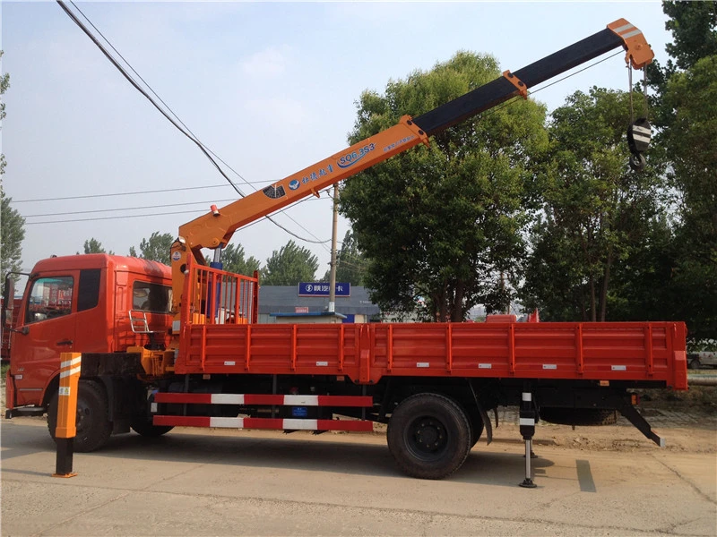 Fabricant de camion grue Grue 6,3 tonne grue télescopique monté sur camion