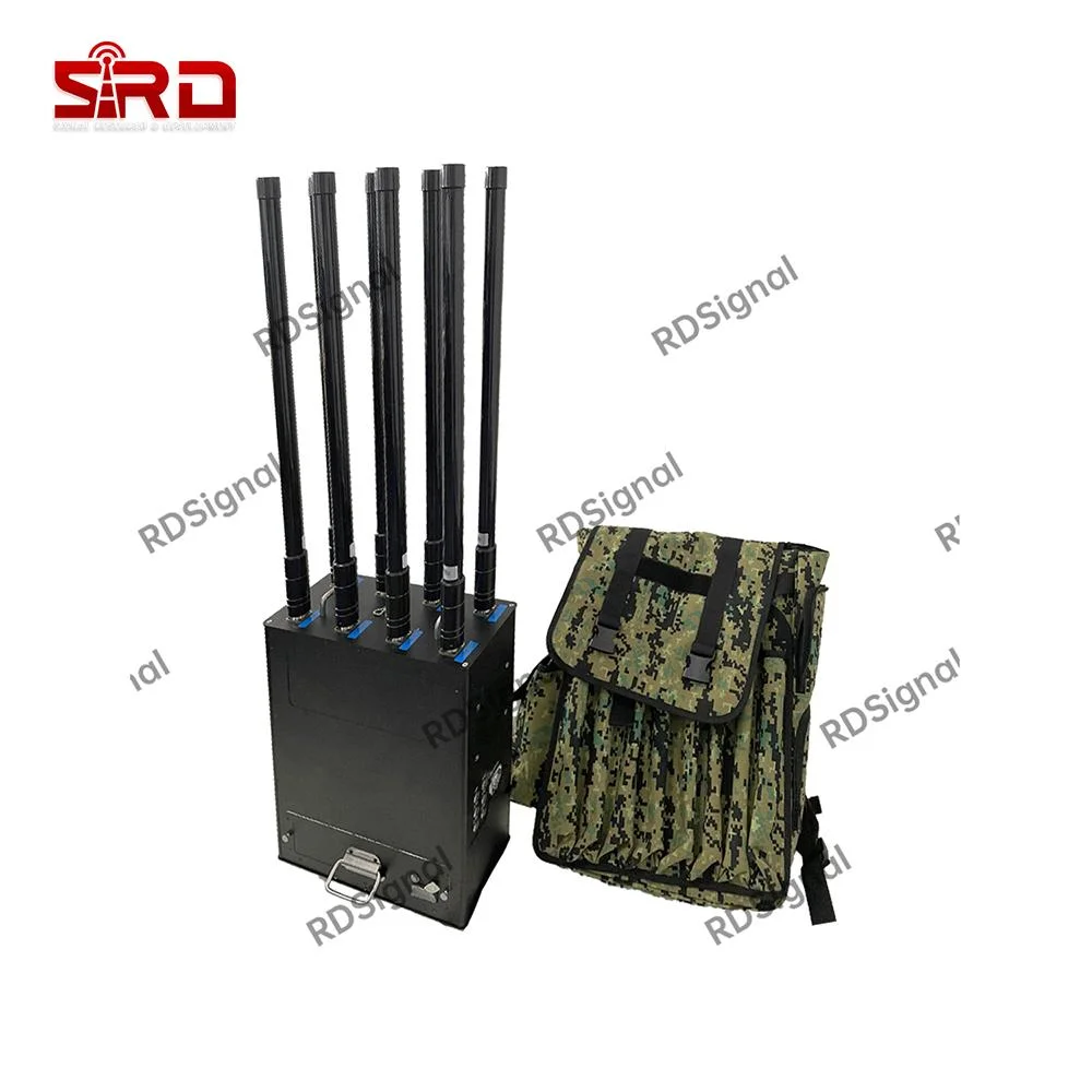 Ruicen 1000m de bloqueo anti Sistema Portátil de gama Drone Drone Jammer señal