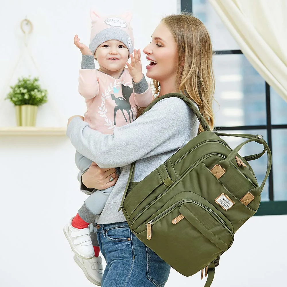 Diaper Bag Backpack, Multifunction Travel Back Pack Maternity Baby Changing Bags, Large Capacity