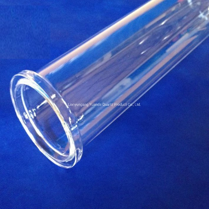 Heat Resistant Fused Silica Quartz Glass Pipe