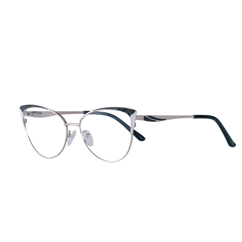 Fashion High quality/High cost performance  Cat-Eyed Metal Optical Frame with 5 Colors