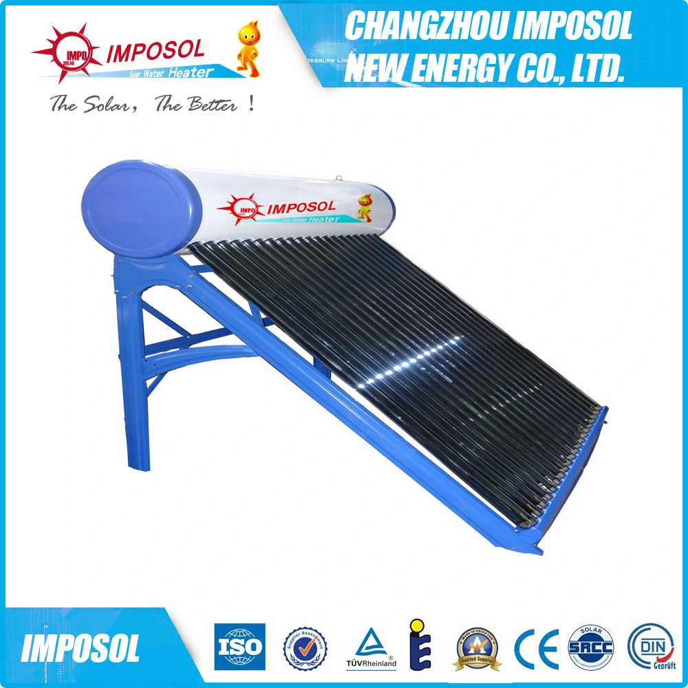 Non-Pressurized Solar Energy Water Heater with Vacuum Tube