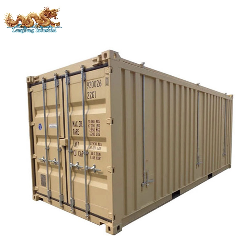 Hard Type Steel Lid 20FT Open Top Container