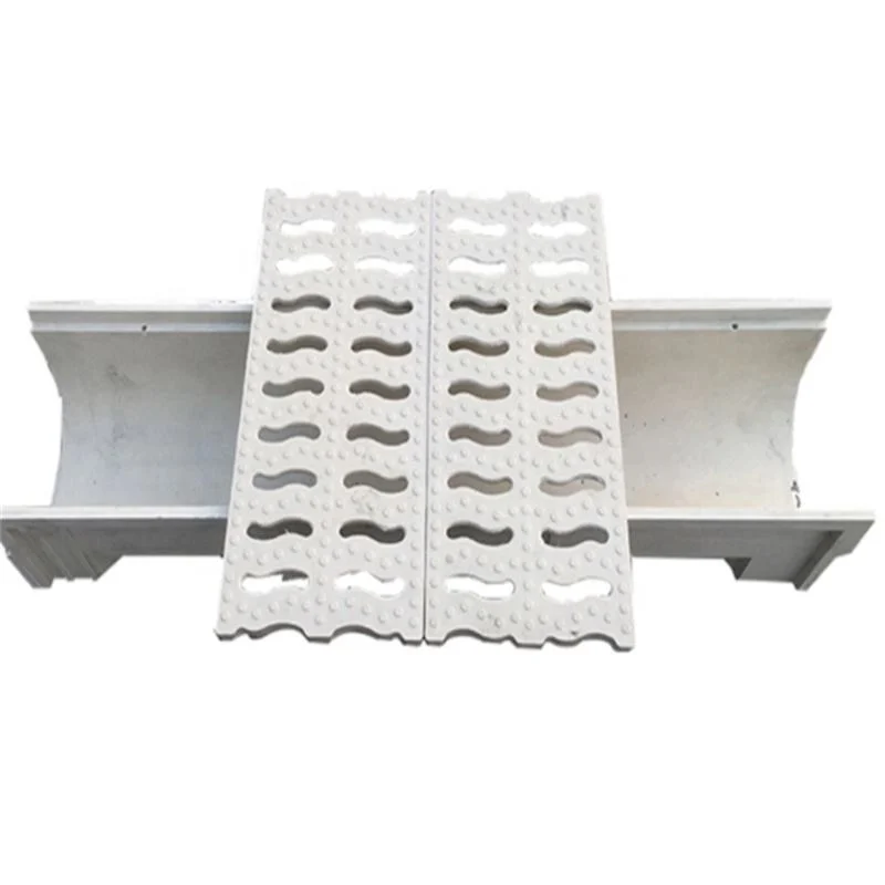 Drainage Trench and Cover Plate Plastic Gutter Rain System Drainage Channel