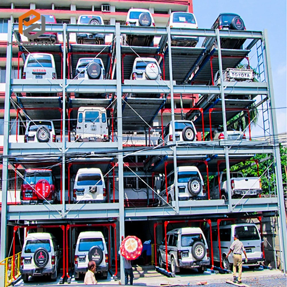 Vertical Stacker Hydraulic Customized Outdoor 2300kg Smart Car Parking System