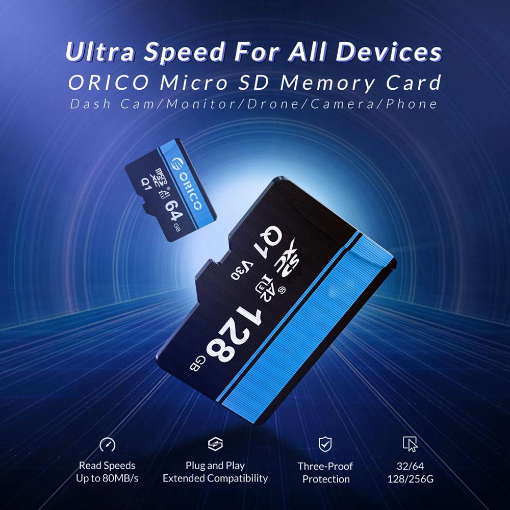 Factory Direct Selling 1GB Customize Logo SD Card 2GB 4GB 8GB 16GB 32GB Low Price Memory Card