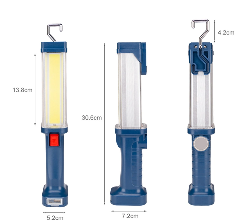 Wiederaufladbare 10W LED-Arbeitsscheinwerfer mit Power Bank Haken