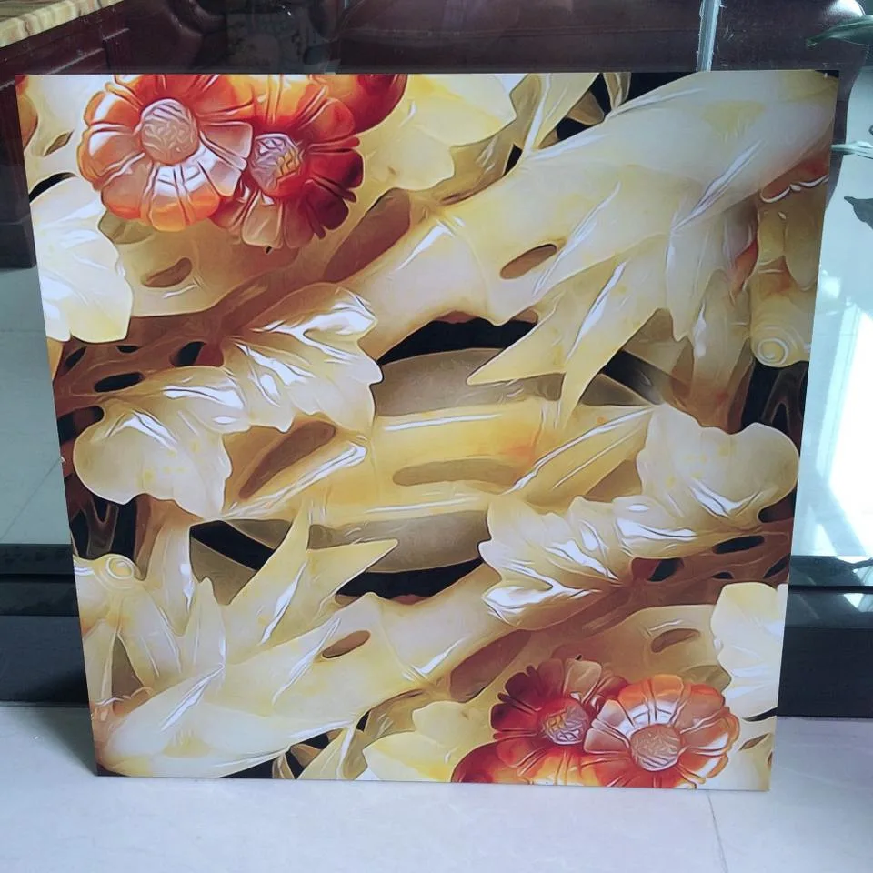 3D PVC Film Wallpaper Marble Ceramic Wood Glass P30 UV Printer