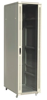 Armario de bastidor de servidor de red 600*800mm 32U personalizado para puerta perforada SPCC