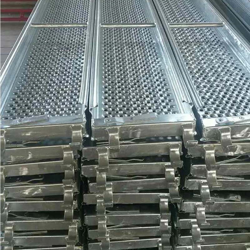 Construction Hot Galvanized Steel/Metal O Hook Board/Plank/Platform/Deck for Modular Ringlock/Disc Lock Scaffolding