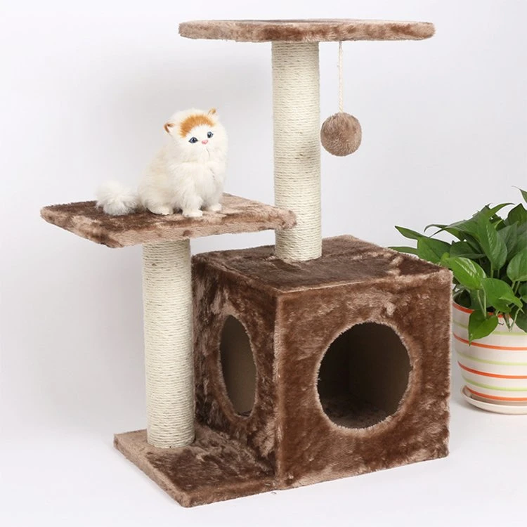 OEM Plush Wholesale Cat Trees Cat Scratcher Tree Maine Coon Cat Tree Cat Scratcher Tree