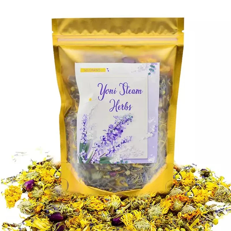 Hot Sell 100% Natural 50g per pack Yoni Steam Herbs Women Vaginal Health vagina steam herbs