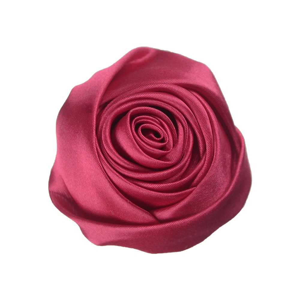 5.5cm Color Satin Rose DIY Bouquet Corsage Flower Head Flower Accessories