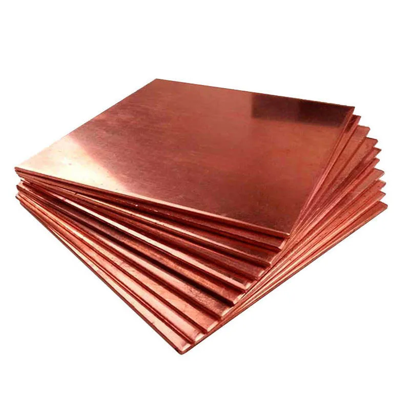 Brass Red Copper C11000 C26800 C33000 C71500 99% Copper Cathode Pure Copper Sheet/Plate for Sale