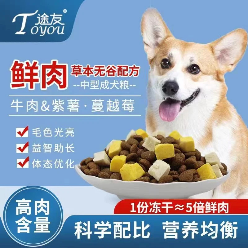 Cat Dog Freeze Dried Fruit Duck Chicken Rabbit Meat Food419