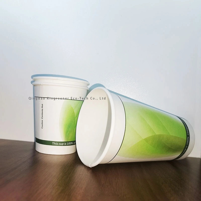 Compostable PLA Coated Paper Cup and Box