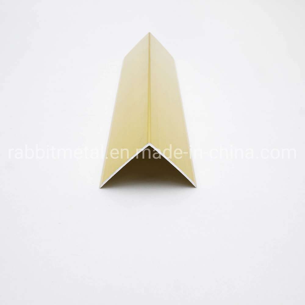 6063 Architectural Aluminum Extrusion Profiles L Angle 45 Degrees