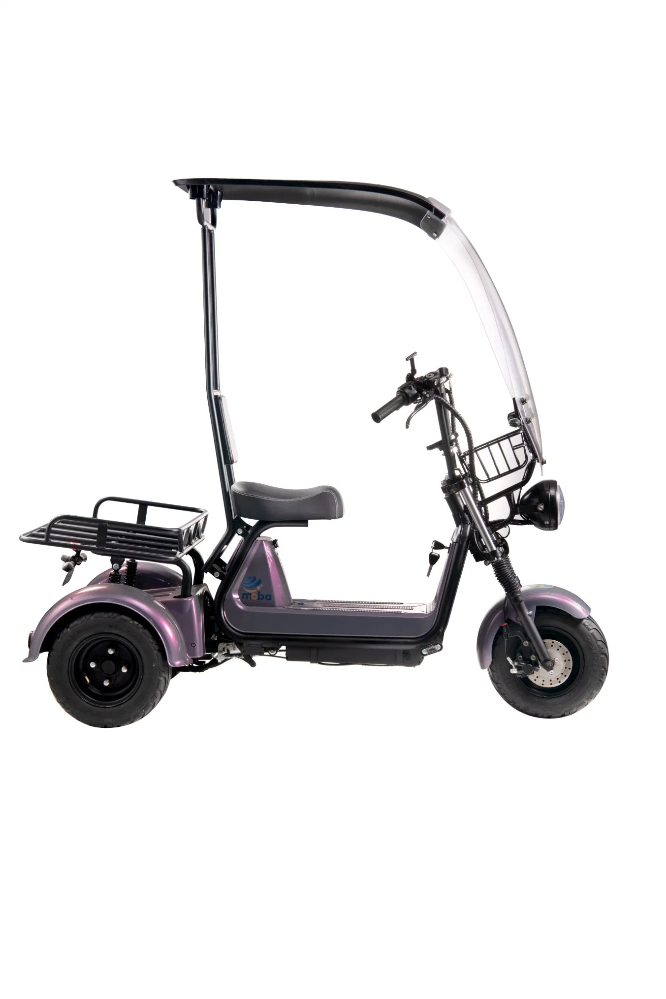 Nouveau design 2000W Tricycles électriques 3 roue Scooter électrique 40ah Citycoco Trike adulte grande gamme d'entraînement long de la batterie