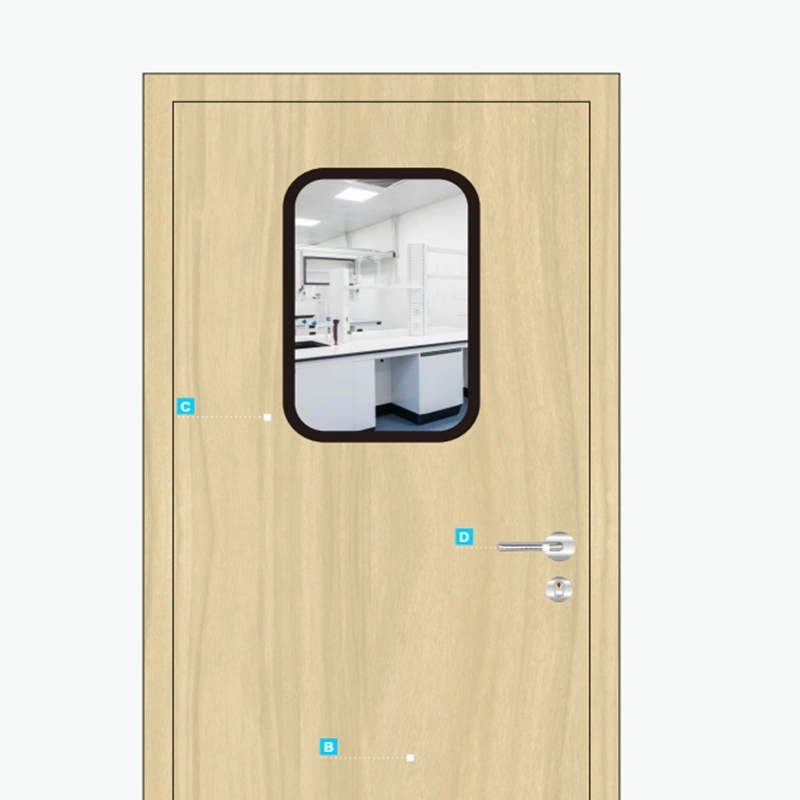 Alto nivel médico sanitaria puertas Puertas de Hospital limpio