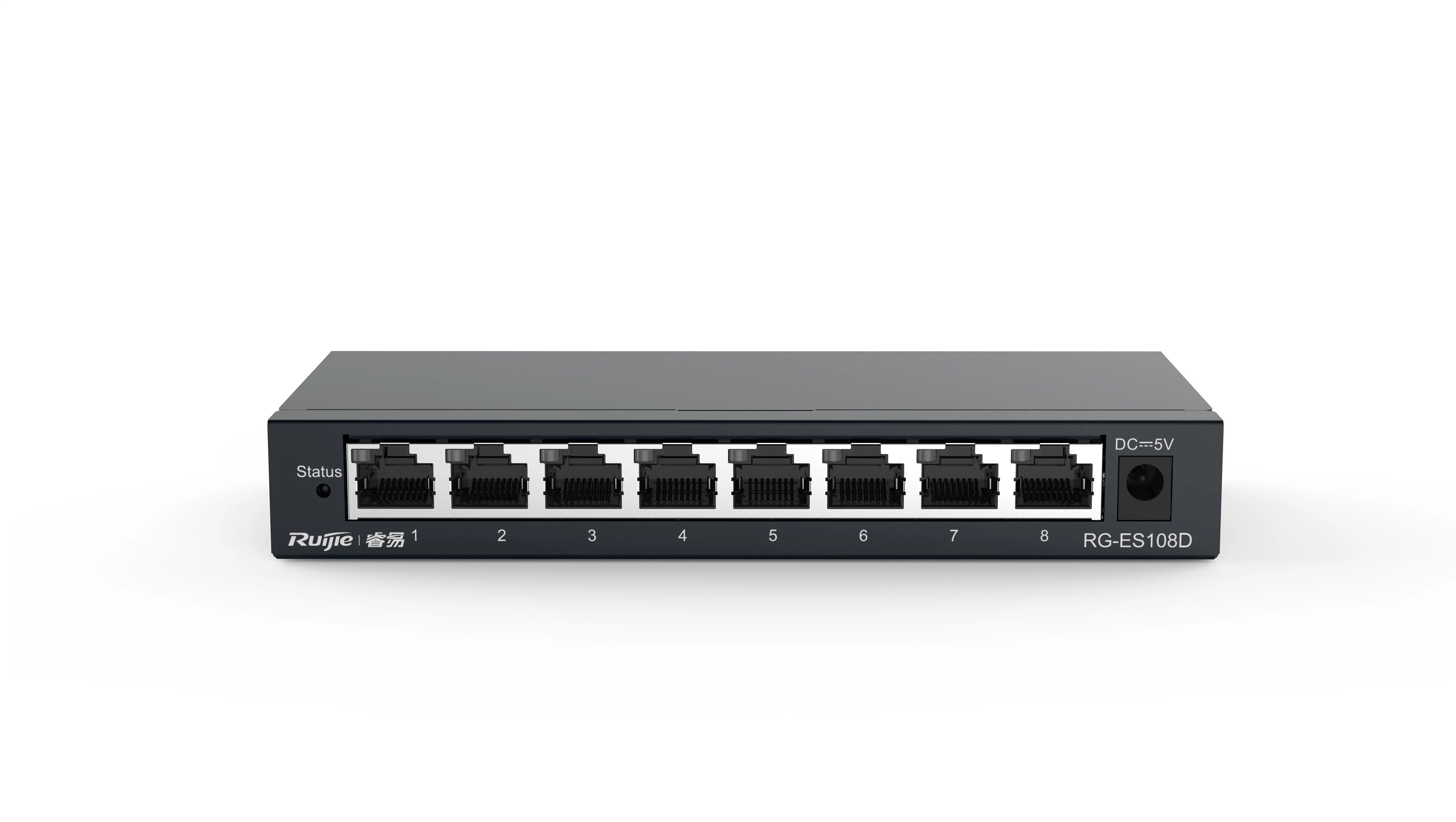 Ruijie Rg-Es108d Unmanaged Metal 8 Electric Ports Network Switches