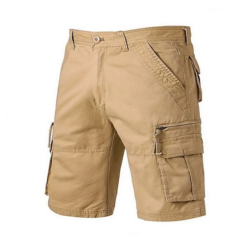 Custom Multi-Color Knielang Cargo Short Hose Herren Sommer Street Tragen mit Taschen kurze Hose