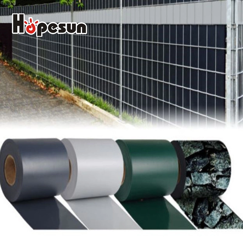 Balcony Screen PVC Strip Screen Panel Fence for Garden Protection