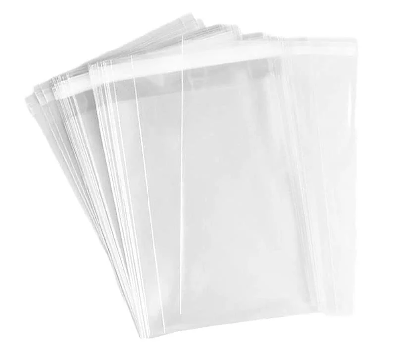 Kundenspezifische billige klare OPP / PE / CPP / BOPP / PP Plastiktüte Transparent selbstklebende Kunststoffverpackung Beutel für Kleidung Lebensmittelverpackung