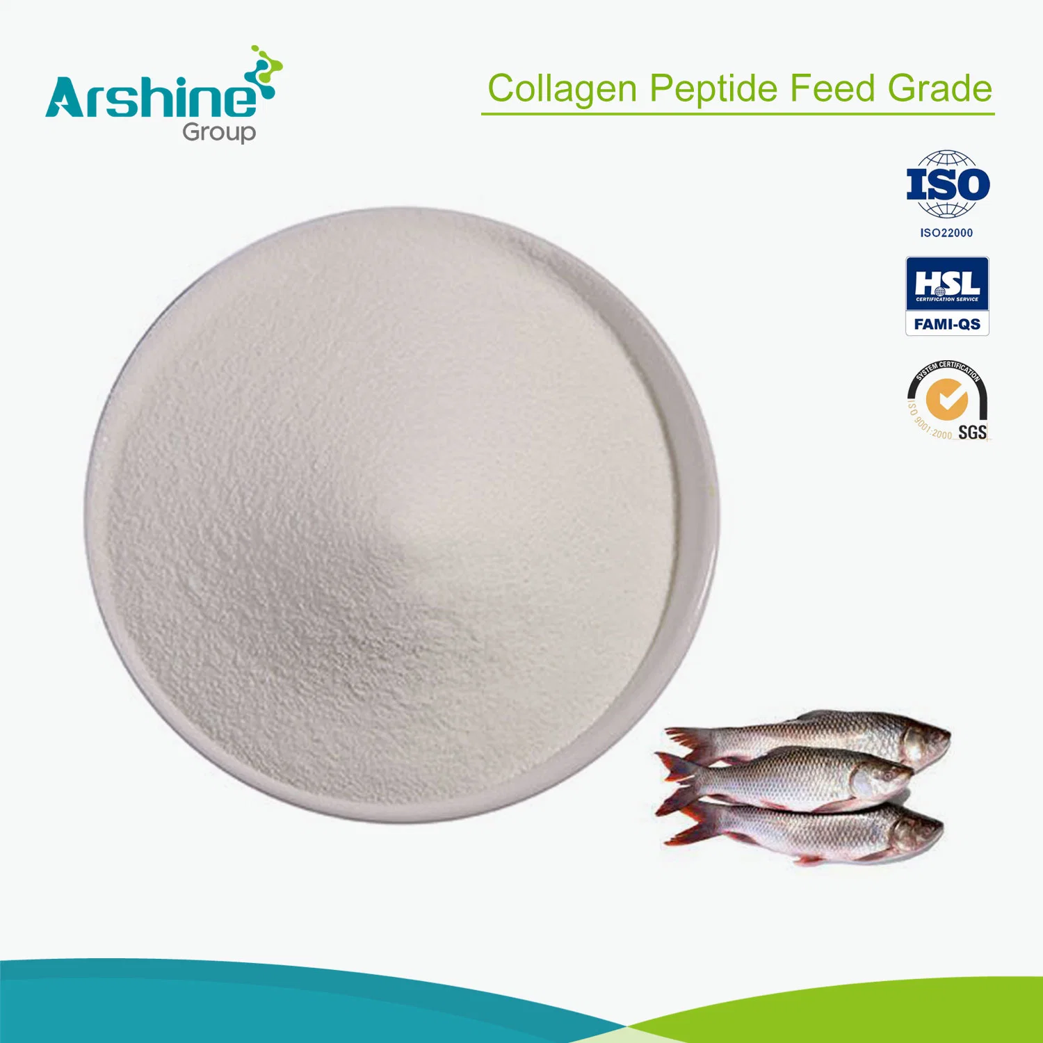 Cosmetic Grade Feed Grade Natural Additives 80% Protein Collagen Peptide