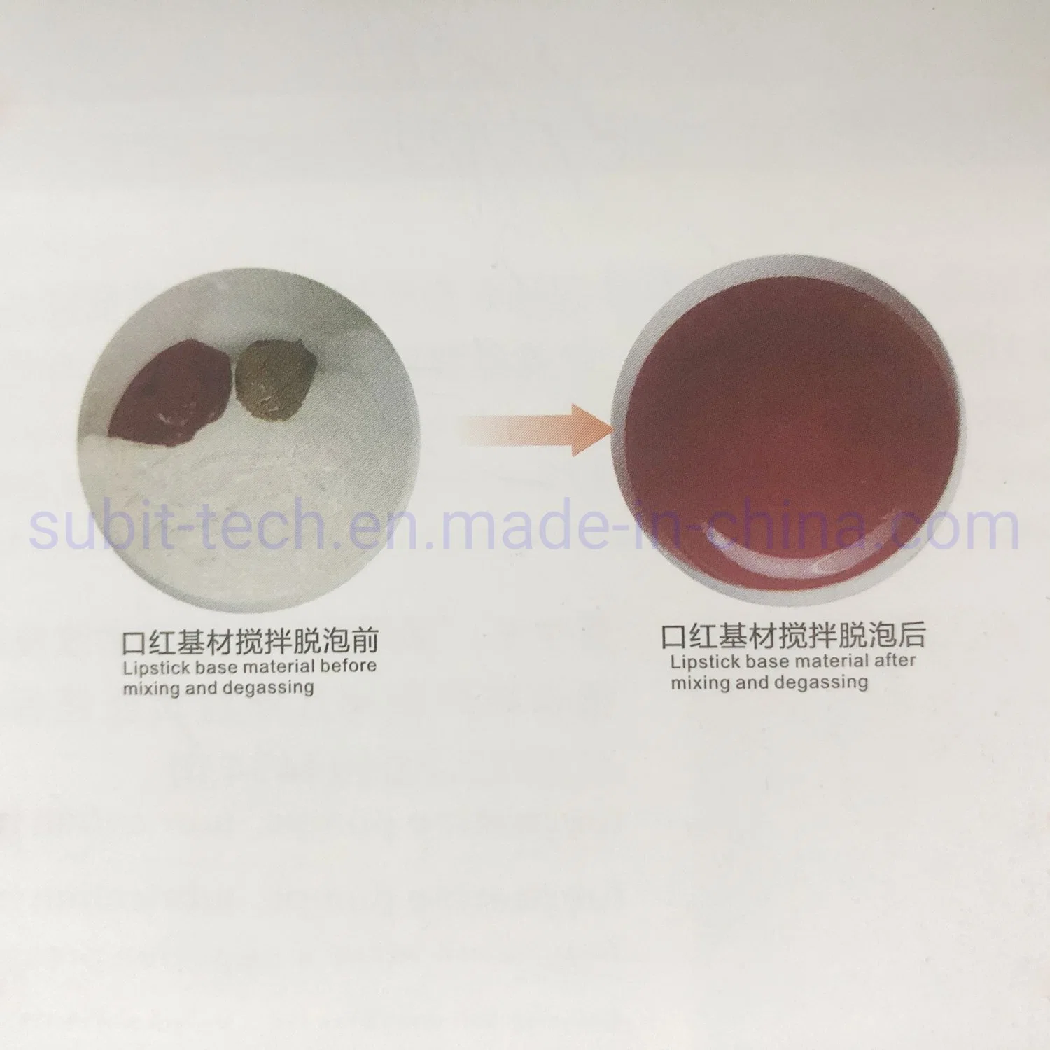 Lipstick Base Material Vacuum Type Sbt-Vtp300s Centrifugal Stirring Degassing Mixer