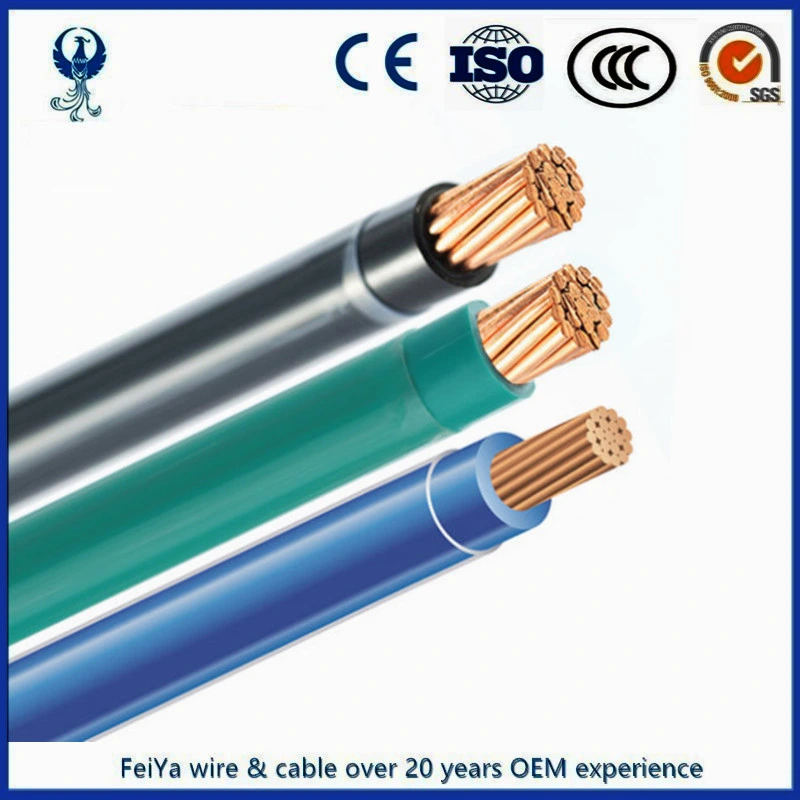 USA/Canada Type AC Power PVC Wire Thhn/Building Cable & Wire/Low Voltage Copper/PVC/Nylon Thhn Cable/Industrial Installation Wire Thhn/